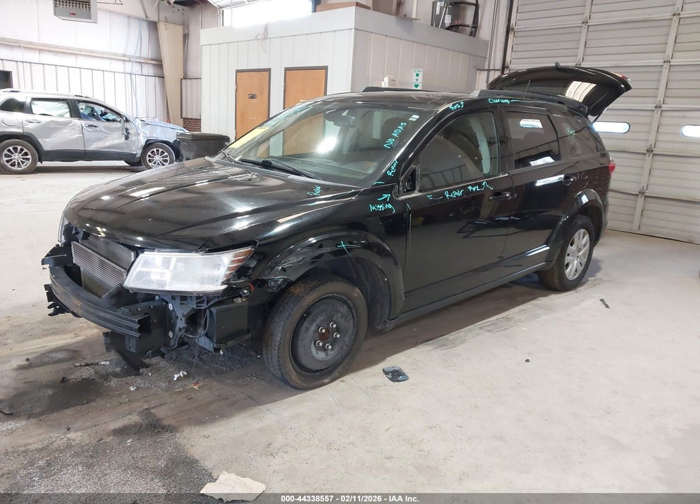 2019 DODGE JOURNEY SE VIN: 3C4PDCBB4KT816184