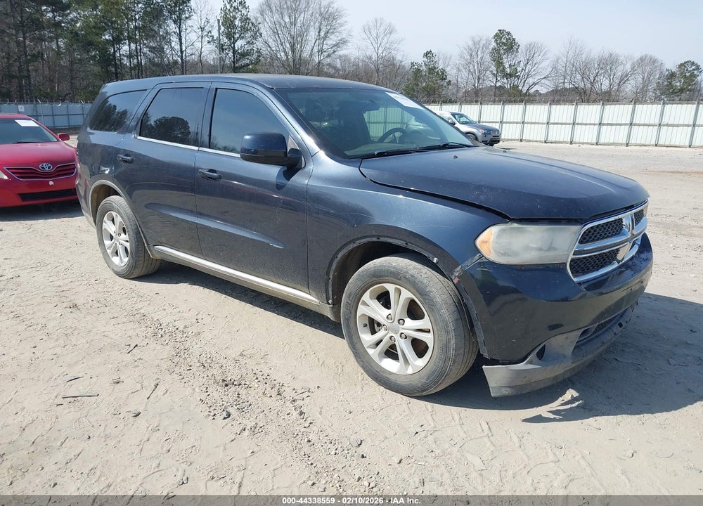 2013 DODGE DURANGO SXT VIN: 1C4RDHAG5DC579934