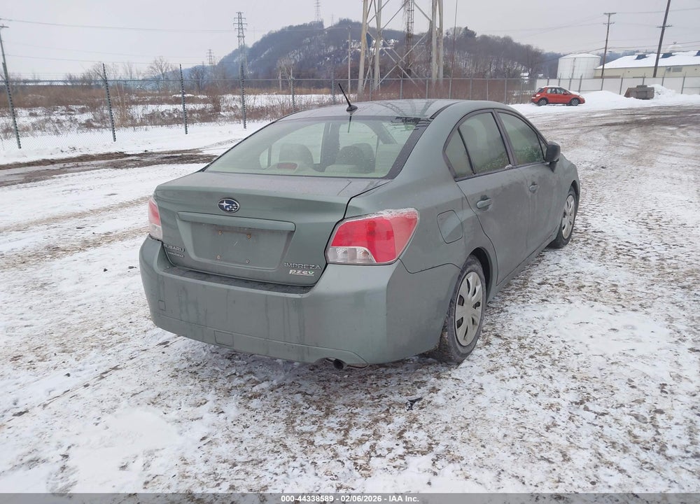 2014 SUBARU IMPREZA 2.0I VIN: JF1GJAA61EH021863
