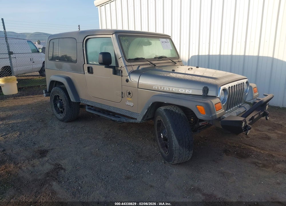 2005 JEEP WRANGLER UNLIMITED RUBICON VIN: 1J4FA64S25P352284