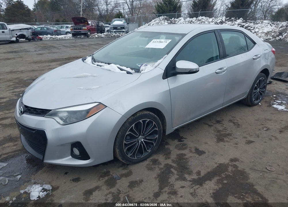 2016 TOYOTA COROLLA S PLUS VIN: 2T1BURHE6GC505252
