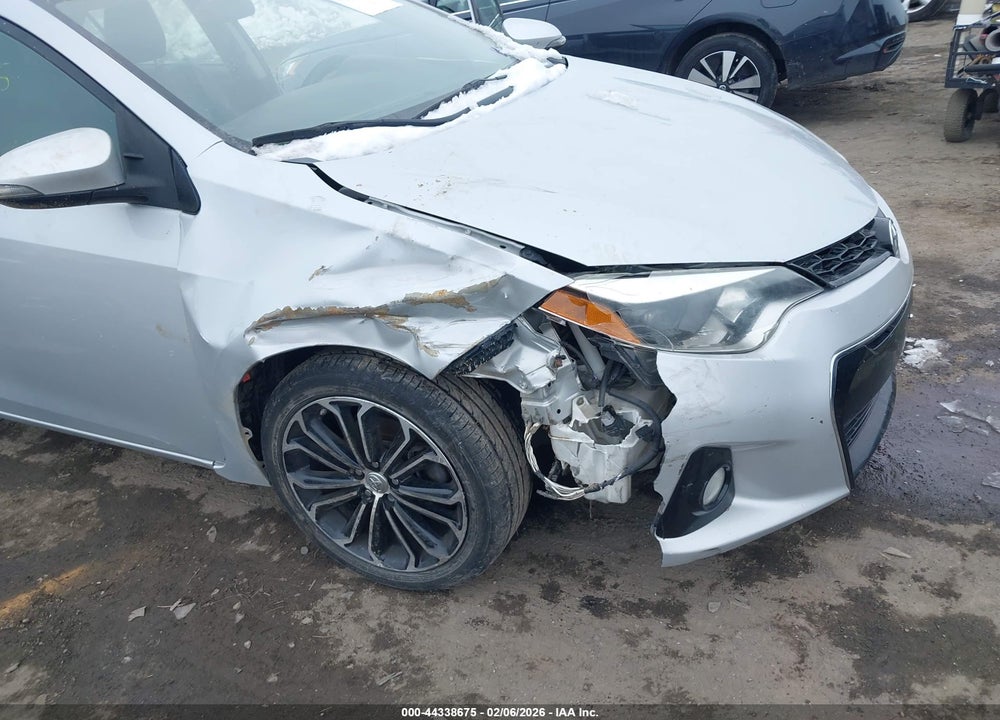 2016 TOYOTA COROLLA S PLUS VIN: 2T1BURHE6GC505252