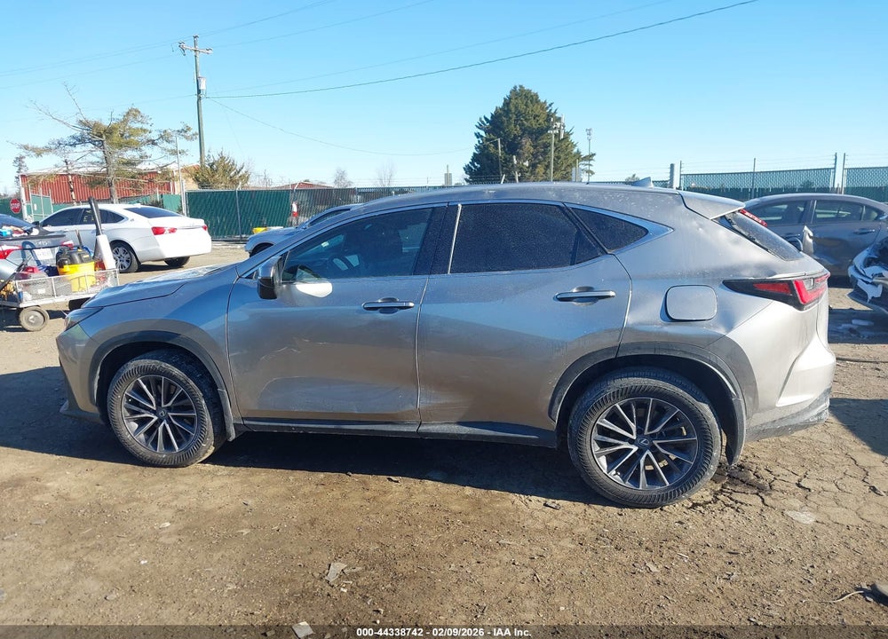 2022 LEXUS NX 350 PREMIUM VIN: 2T2GGCEZ8NC015499