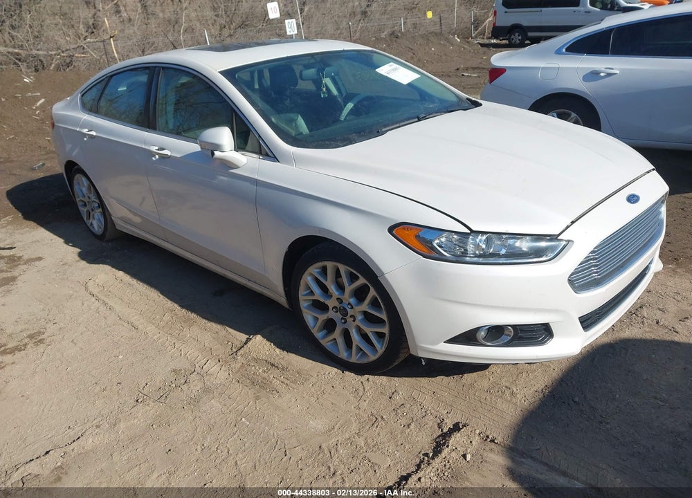 2013 FORD FUSION TITANIUM VIN: 3FA6P0K96DR383830