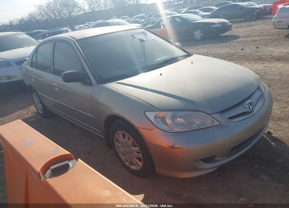 2004 HONDA CIVIC LX VIN: 2HGES16514H501796