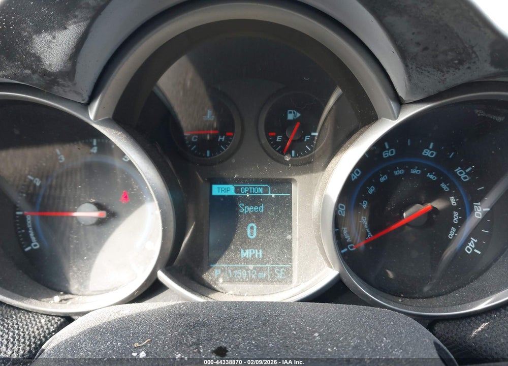 2014 CHEVROLET CRUZE 2LT AUTO VIN: 1G1PE5SBXE7405172