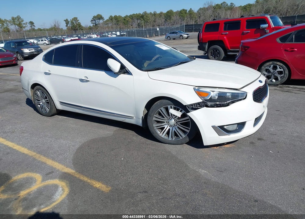 2014 KIA CADENZA PREMIUM VIN: KNALN4D73E5152536