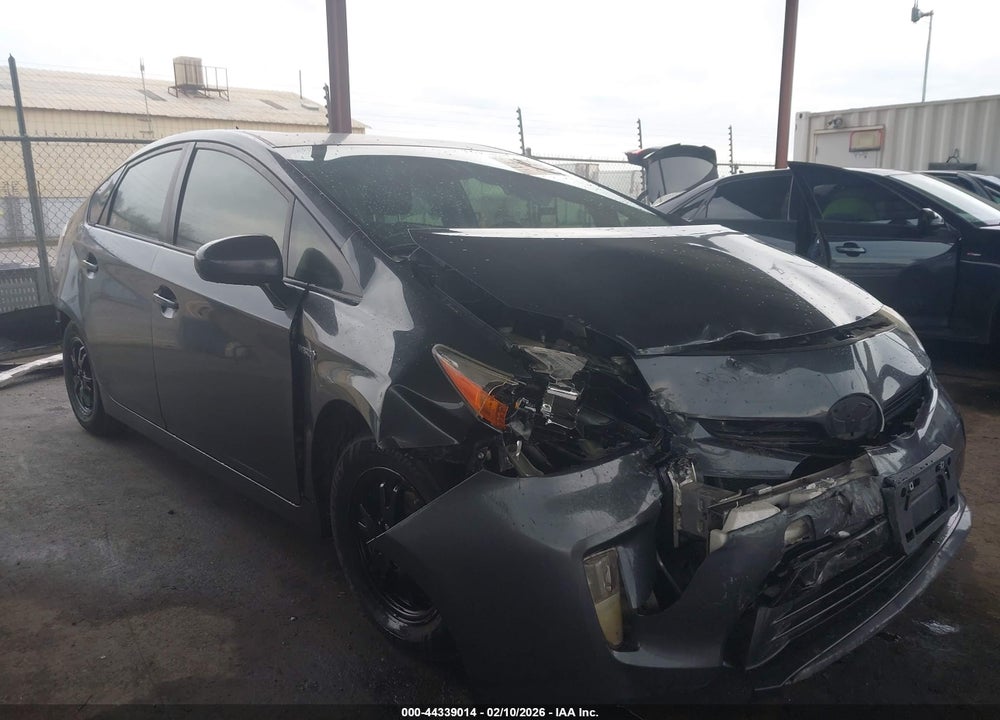 2012 TOYOTA PRIUS TWO VIN: JTDKN3DU8C1605066