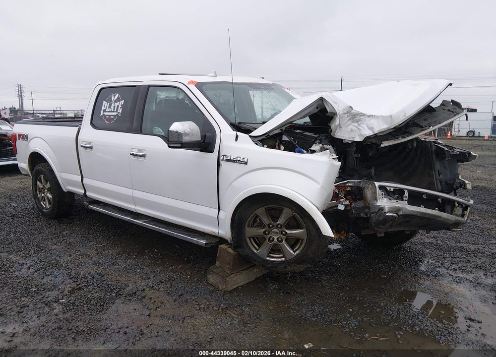2018 FORD F-150 LARIAT VIN: 1FTFW1EG9JKF61680