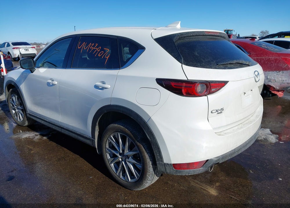 2021 MAZDA CX-5 GRAND TOURING VIN: JM3KFBDM9M0465549