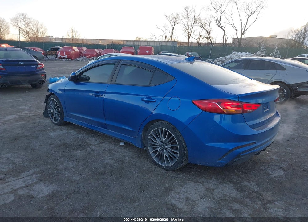 2017 HYUNDAI ELANTRA SPORT VIN: KMHD04LB9HU362382