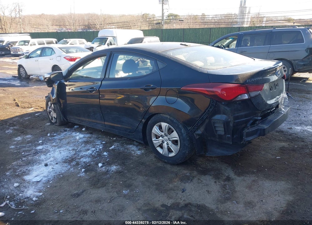 2016 HYUNDAI ELANTRA SE VIN: KMHDH4AE1GU601945