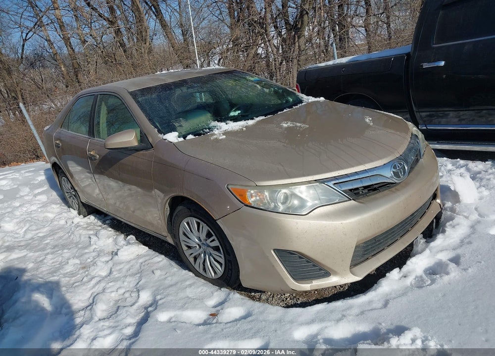 2012 TOYOTA CAMRY LE VIN: 4T4BF1FK2CR166699