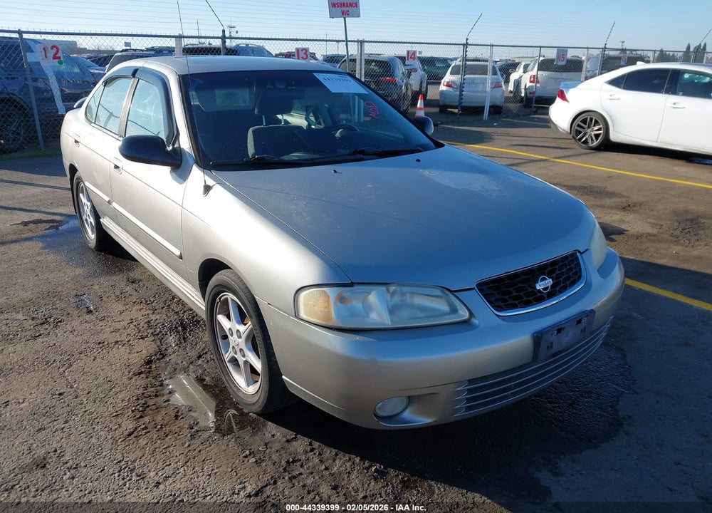 2001 NISSAN SENTRA SE VIN: 3N1BB51D51L114102