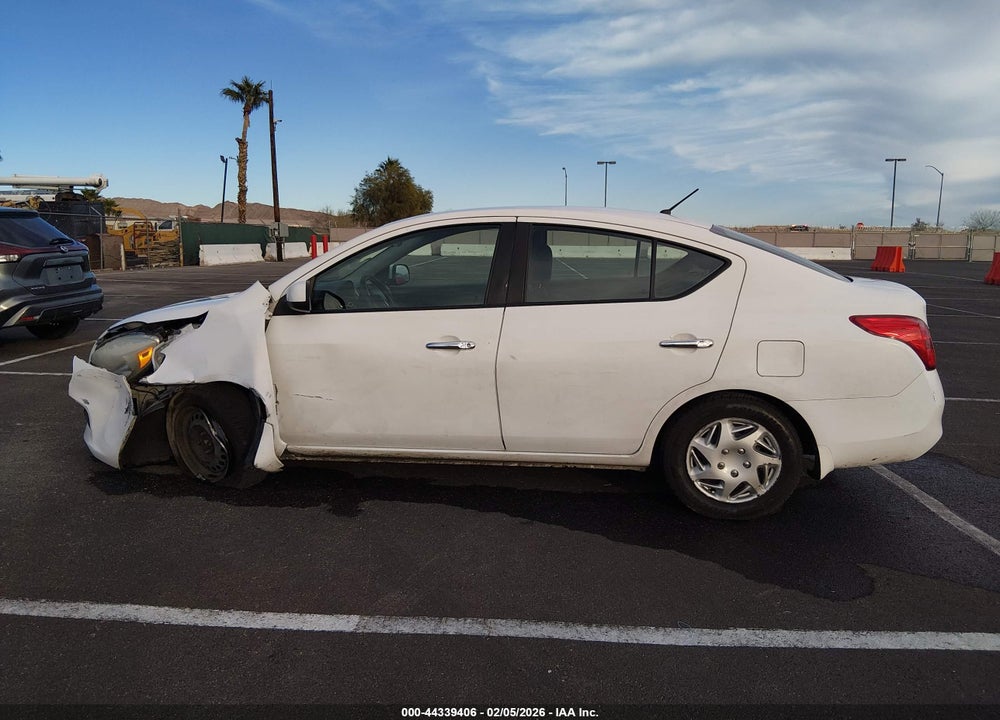 2012 NISSAN VERSA 1.6 SV VIN: 3N1CN7APXCL889211