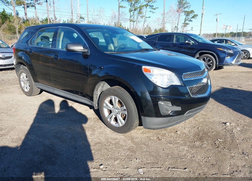 2013 CHEVROLET EQUINOX LS VIN: 2GNALBEK5D1145909