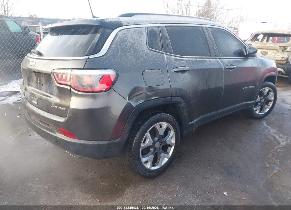 2018 JEEP COMPASS LIMITED 4X4 VIN: 3C4NJDCB2JT434688