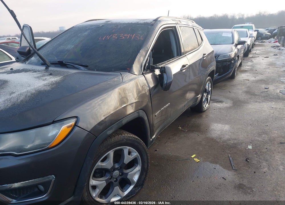 2018 JEEP COMPASS LIMITED 4X4 VIN: 3C4NJDCB2JT434688