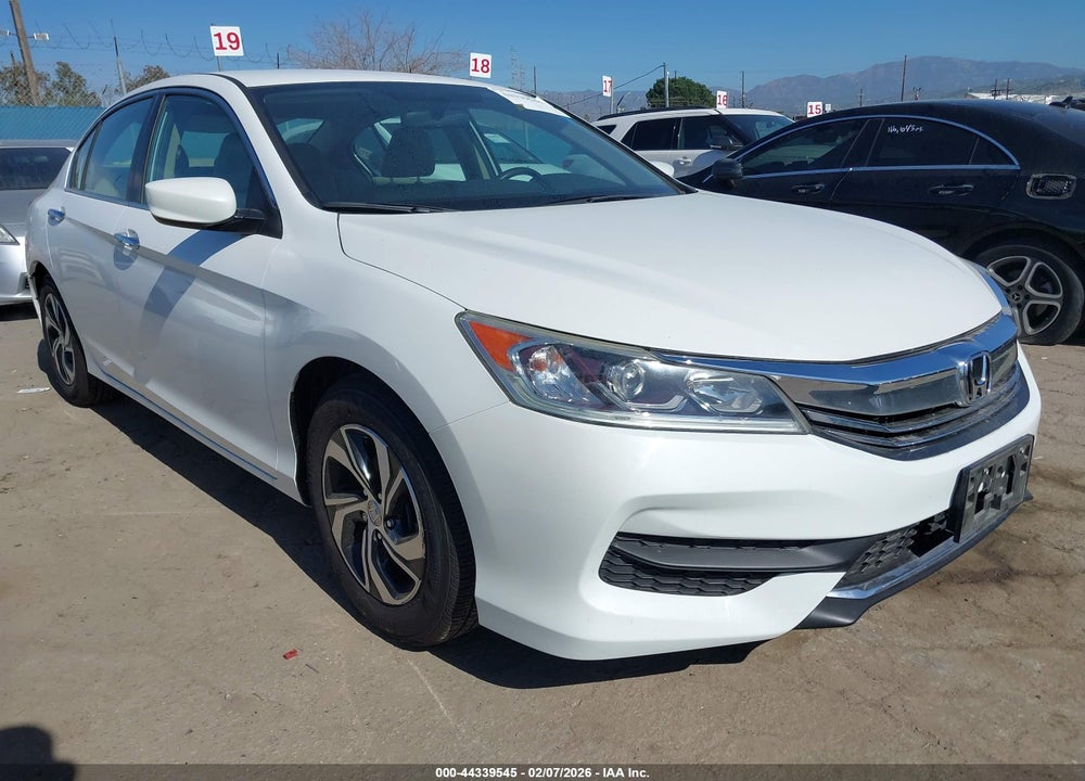 2016 HONDA ACCORD LX VIN: 1HGCR2F39GA172601