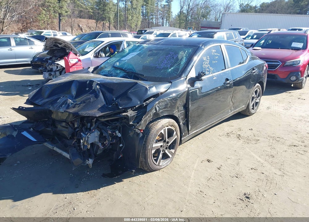 2024 NISSAN SENTRA SV XTRONIC CVT VIN: 3N1AB8CV7RY254685