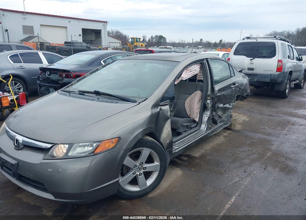 2008 HONDA CIVIC EX VIN: 2HGFA168X8H310028