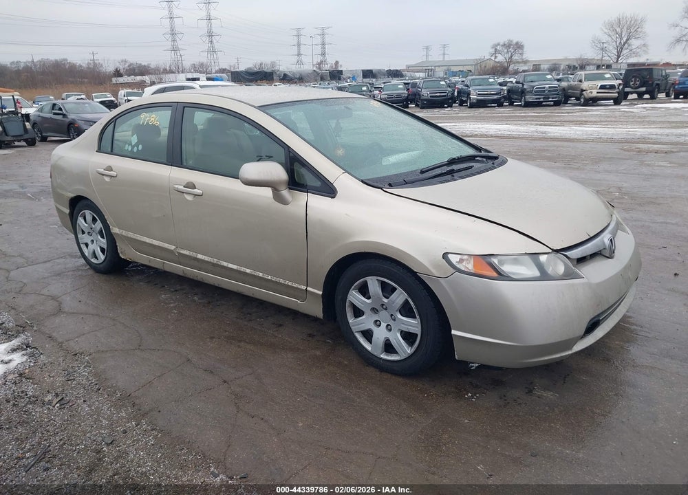 2007 HONDA CIVIC LX VIN: 2HGFA16547H501402