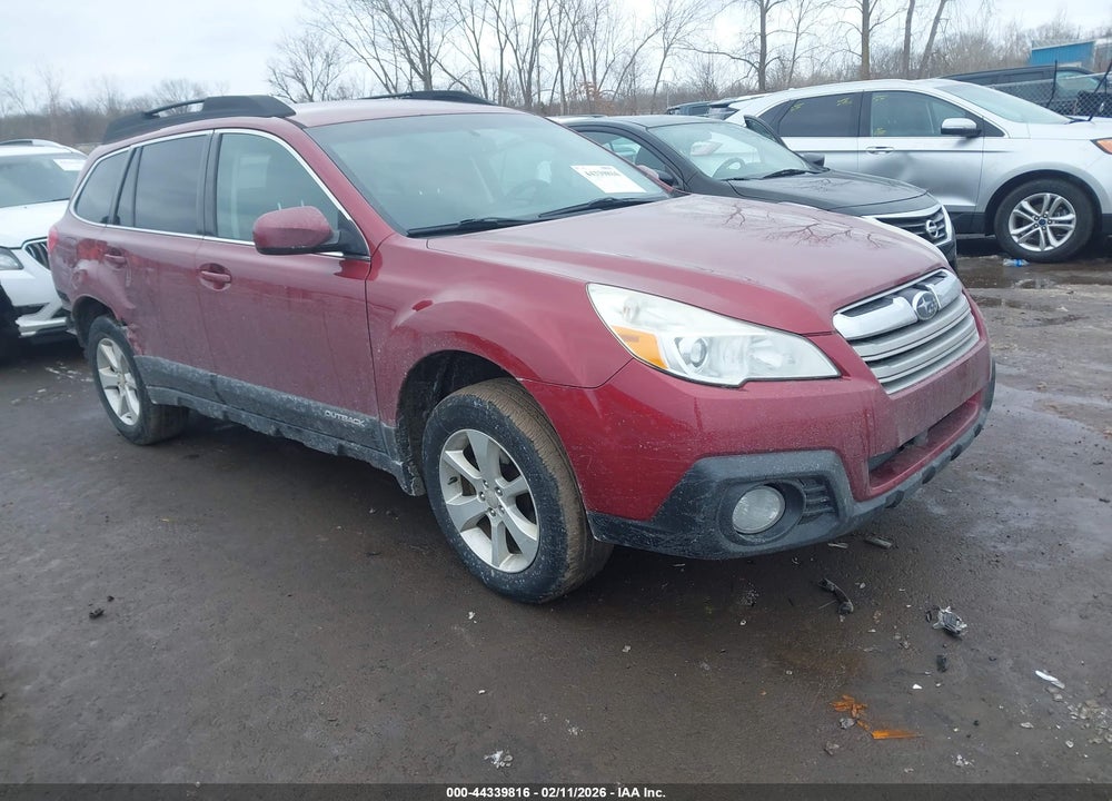 2014 SUBARU OUTBACK 2.5I PREMIUM VIN: 4S4BRCCC7E3235938