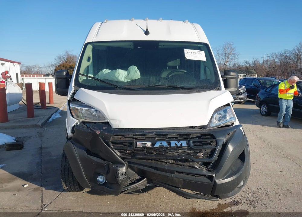 2023 RAM PROMASTER 1500 HIGH ROOF 136 WB VIN: 3C6LRVBG4PE569209