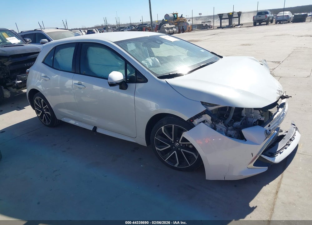 2019 TOYOTA COROLLA XSE VIN: JTNK4RBE1K3035279