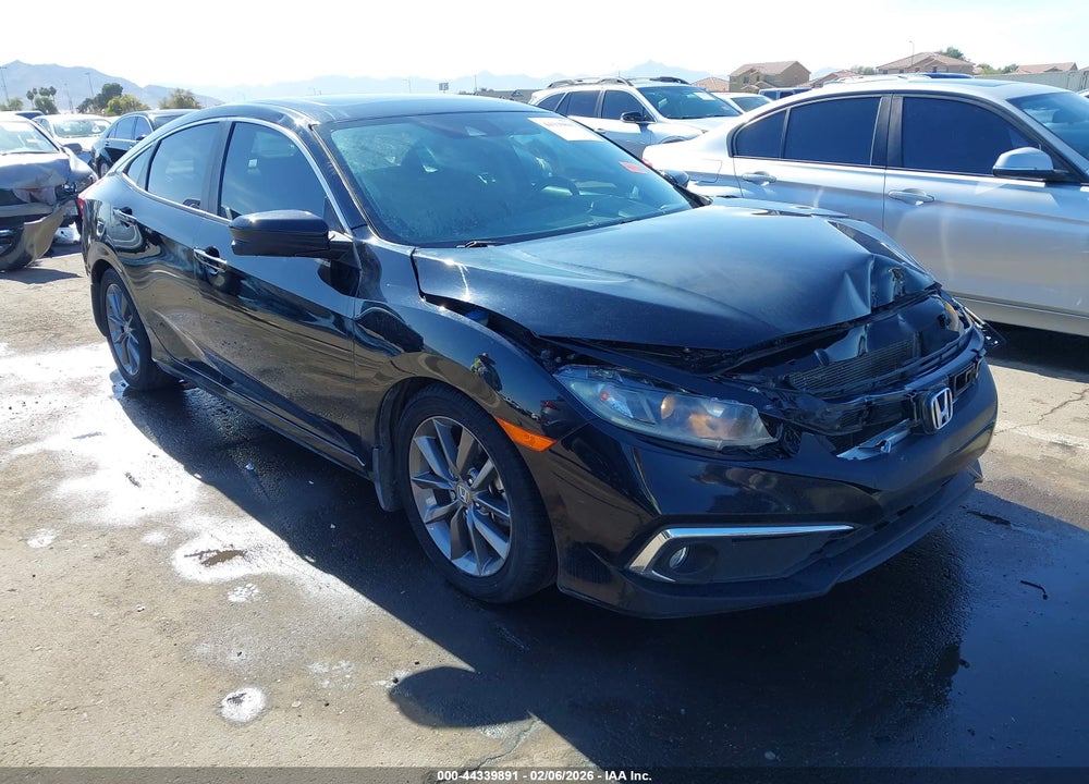 2019 HONDA CIVIC EX VIN: 19XFC1F36KE005478