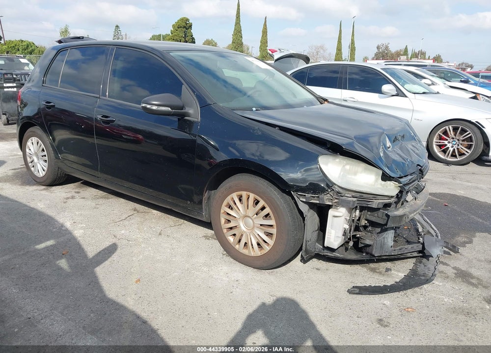 2013 VOLKSWAGEN GOLF 2.5L 4-DOOR VIN: WVWDB7AJ5DW096187