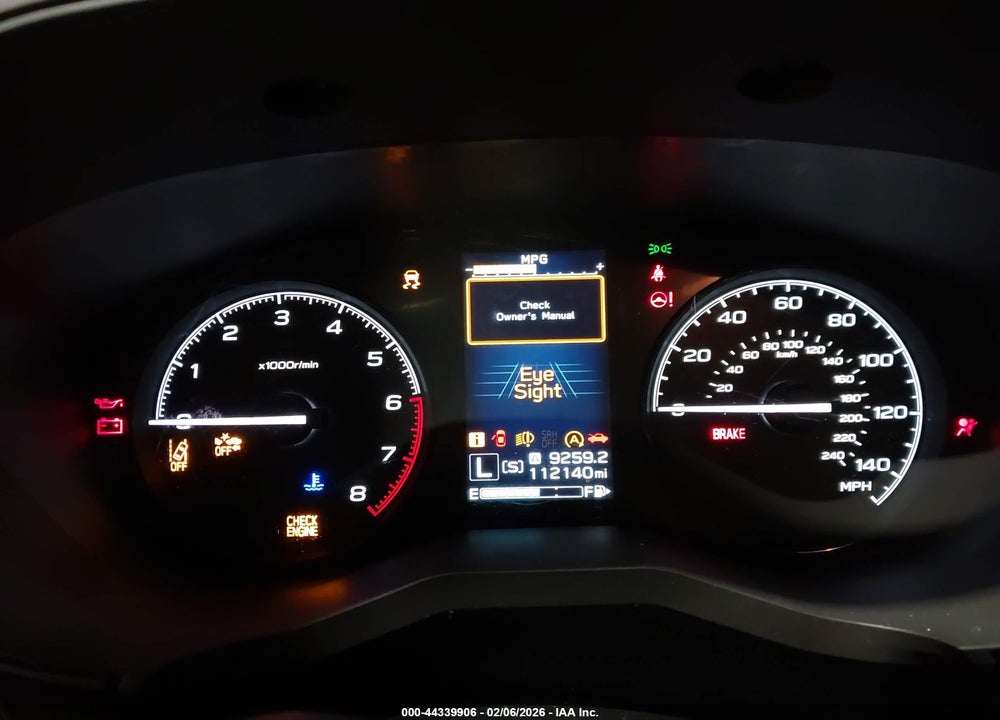 2021 SUBARU FORESTER VIN: JF2SKADC5MH533290