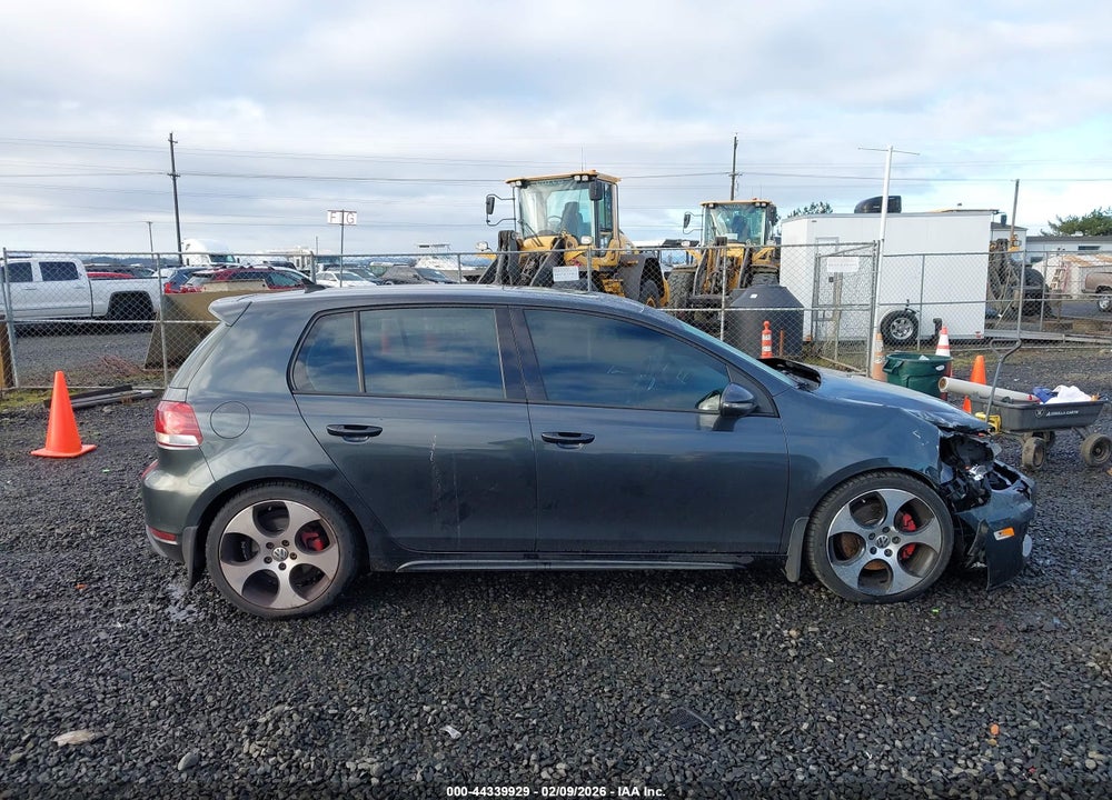 2010 VOLKSWAGEN GTI 4-DOOR VIN: WVWGV7AJ5AW210799