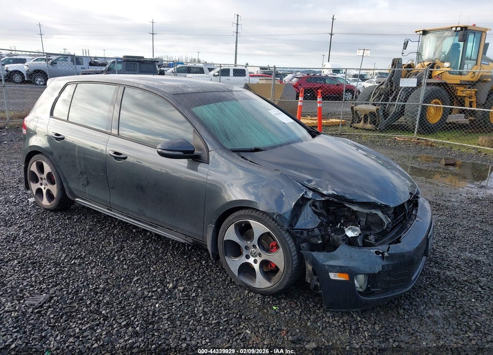 2010 VOLKSWAGEN GTI 4-DOOR VIN: WVWGV7AJ5AW210799
