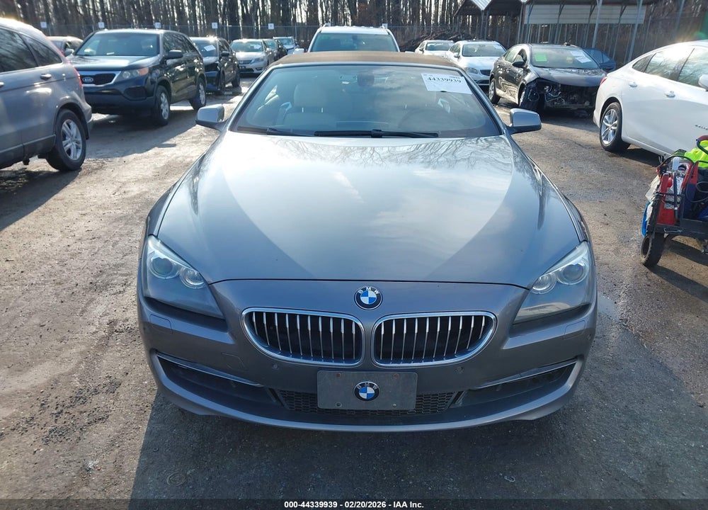 2012 BMW 640I VIN: WBALW7C58CC618436