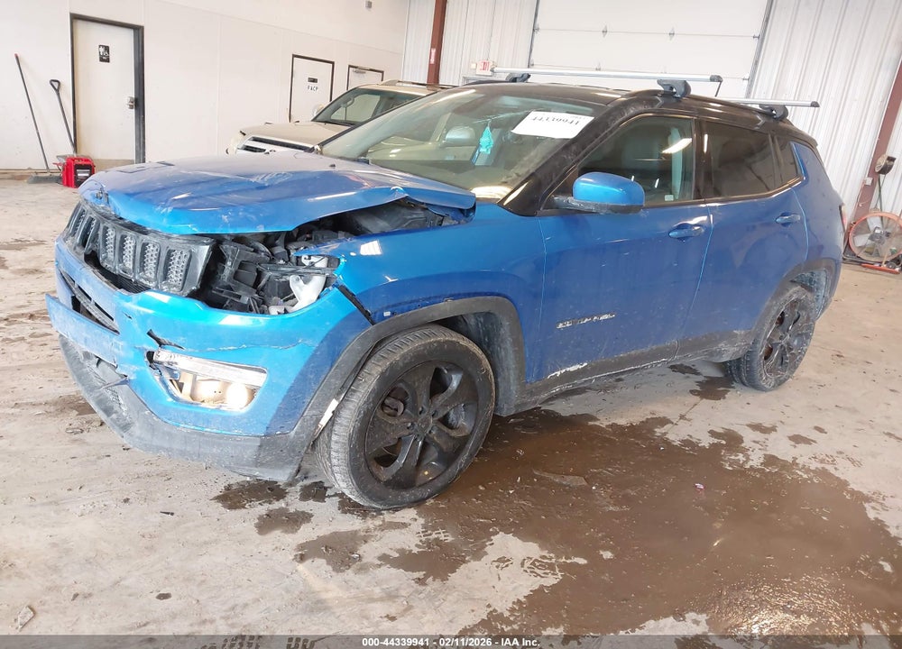 2018 JEEP COMPASS ALTITUDE FWD VIN: 3C4NJCBB2JT500054