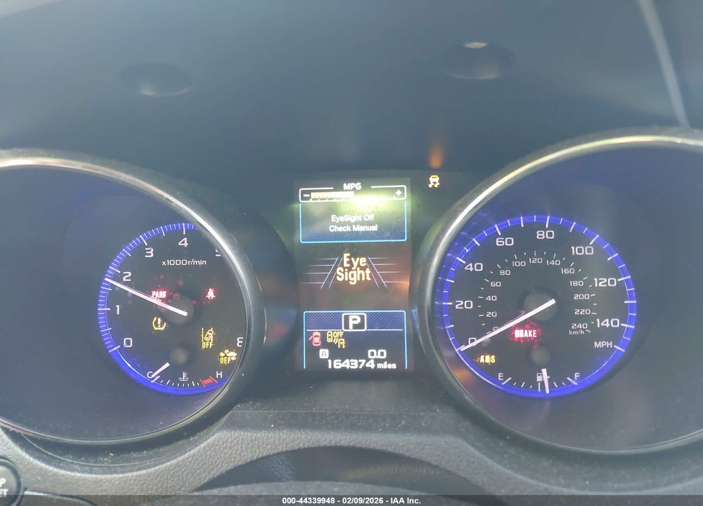 2016 SUBARU LEGACY 2.5I PREMIUM VIN: 4S3BNBH69G3054131