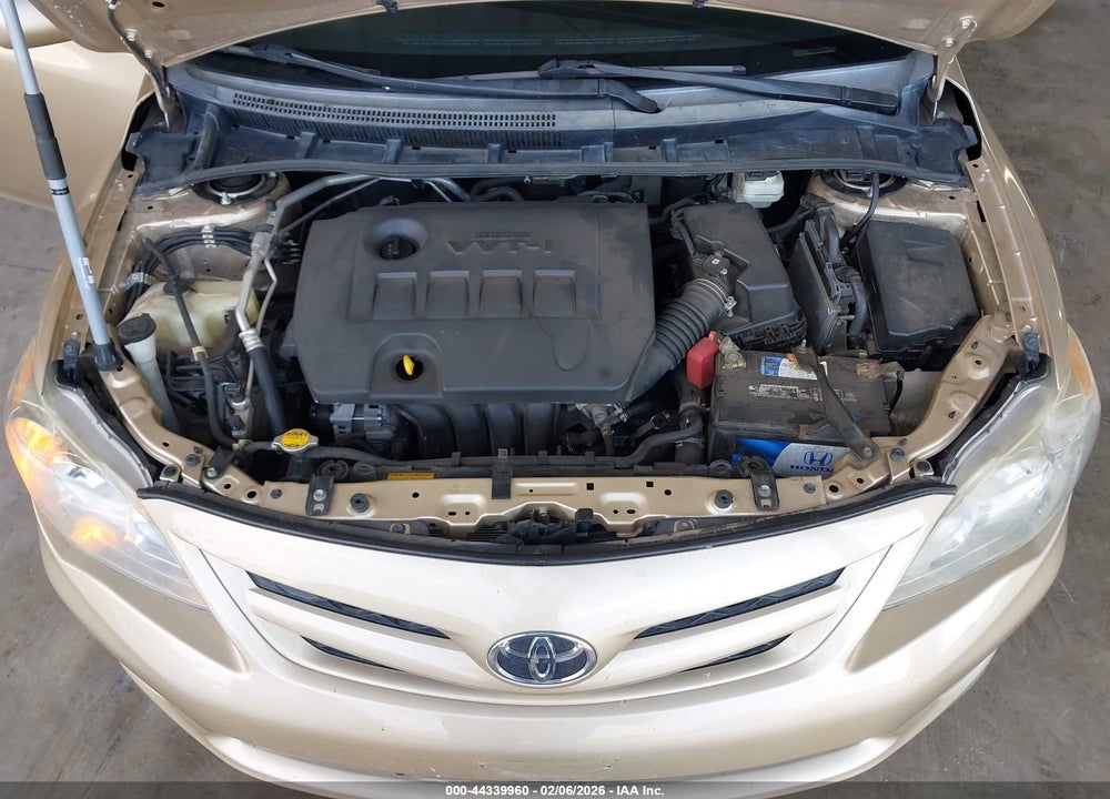 2012 TOYOTA COROLLA LE VIN: 5YFBU4EE3CP043072