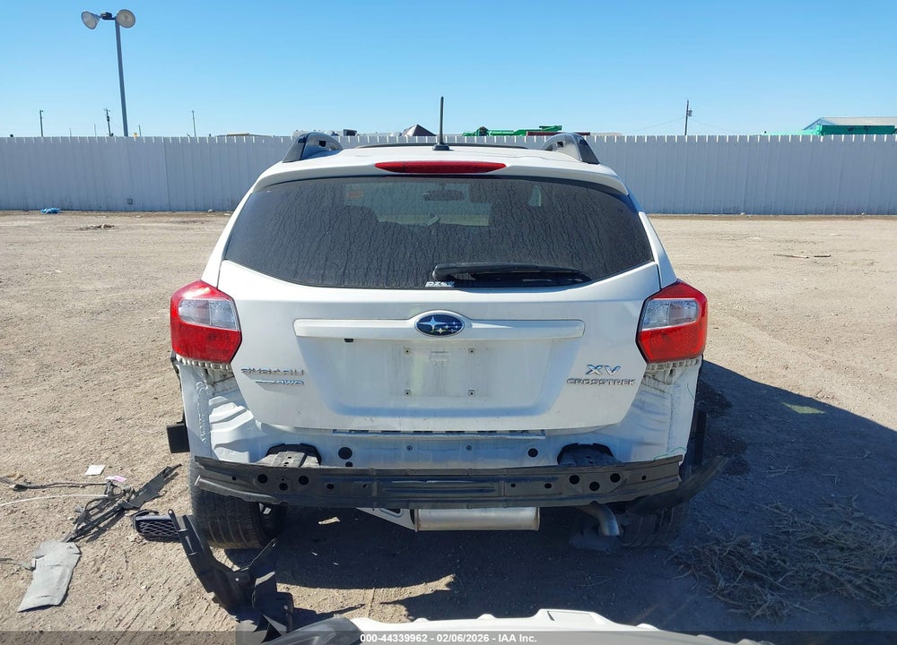 2014 SUBARU XV CROSSTREK 2.0I LIMITED VIN: JF2GPAKC2E8295894
