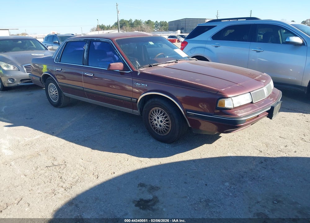 1990 OLDSMOBILE CUTLASS CIERA SL VIN: 1G3AM54N7L6318548