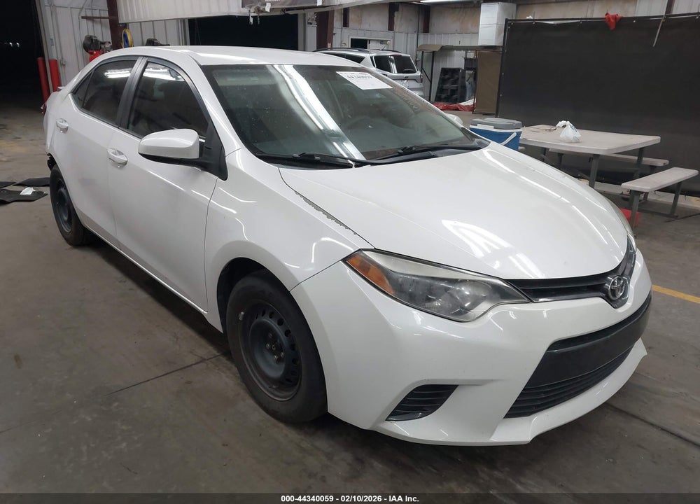 2015 TOYOTA COROLLA LE ECO VIN: 5YFBPRHE9FP191585