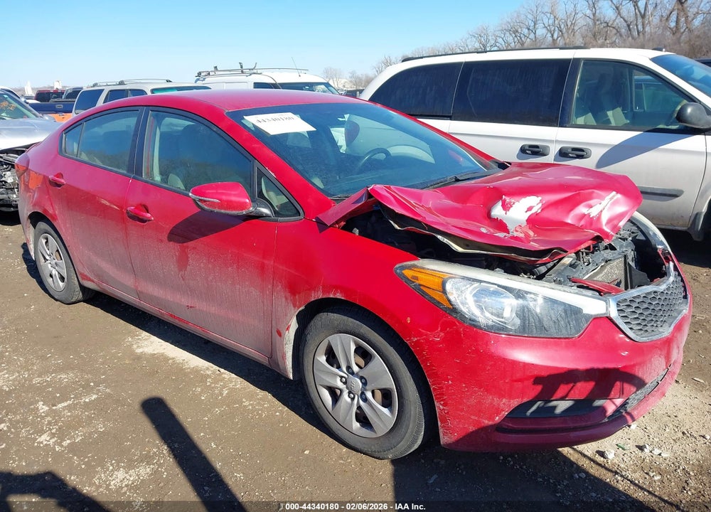 2016 KIA FORTE LX VIN: KNAFX4A65G5560221
