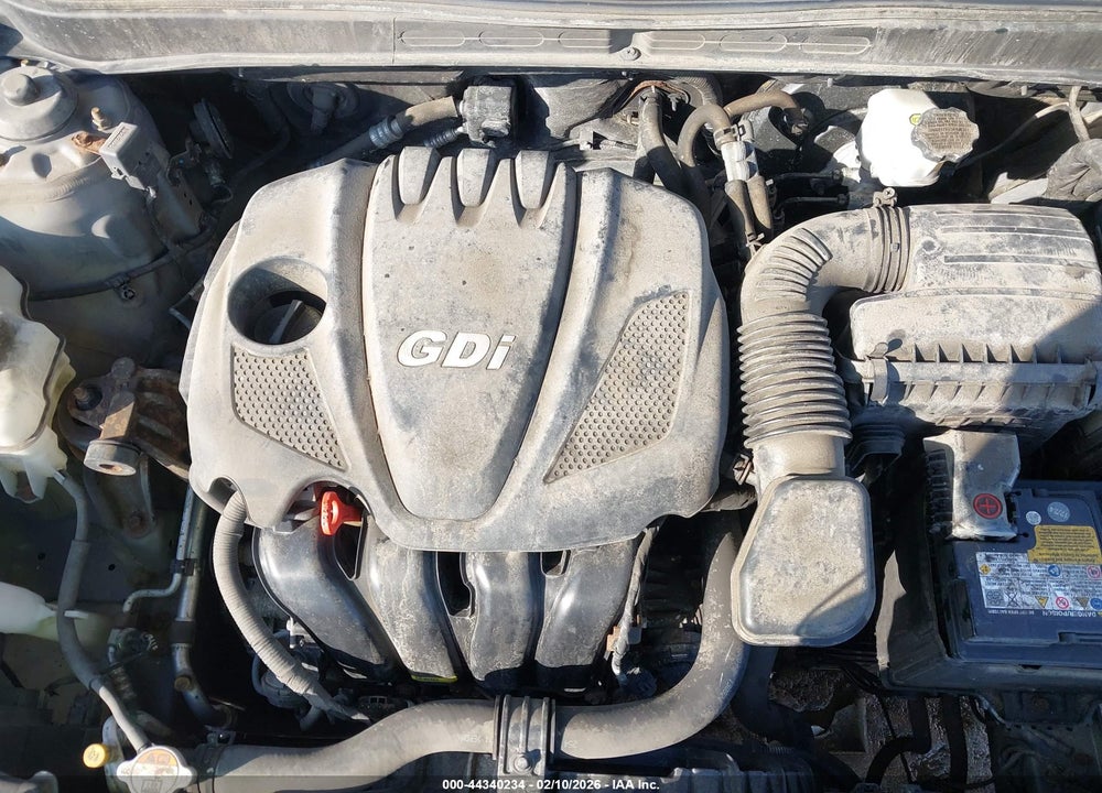 2014 HYUNDAI SONATA GLS VIN: 5NPEB4AC6EH857174
