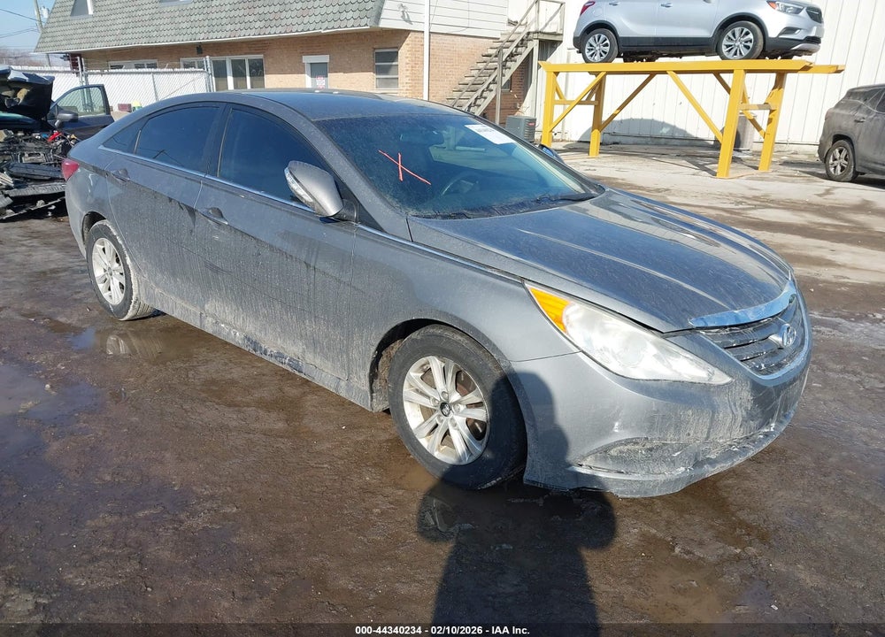 2014 HYUNDAI SONATA GLS VIN: 5NPEB4AC6EH857174