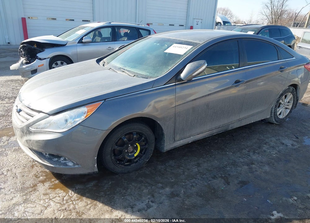 2014 HYUNDAI SONATA GLS VIN: 5NPEB4AC6EH857174