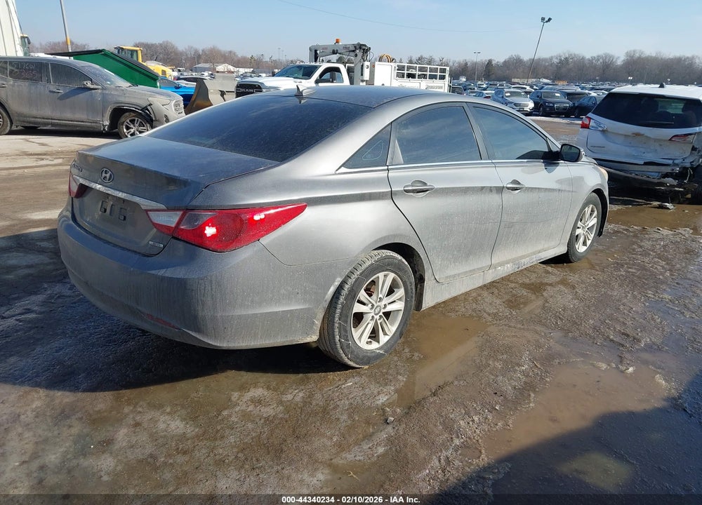 2014 HYUNDAI SONATA GLS VIN: 5NPEB4AC6EH857174
