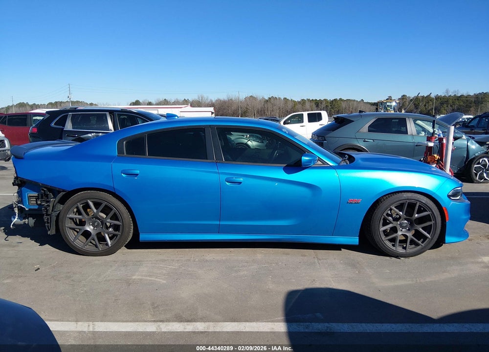 2018 DODGE CHARGER R/T SCAT PACK RWD VIN: 2C3CDXGJ9JH299045