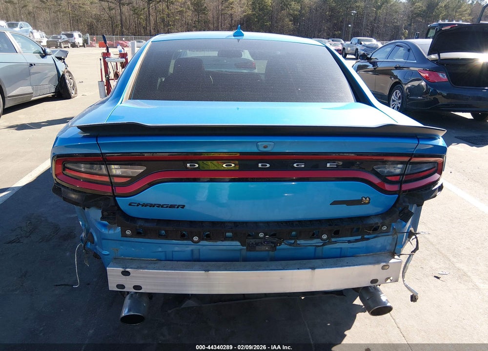 2018 DODGE CHARGER R/T SCAT PACK RWD VIN: 2C3CDXGJ9JH299045