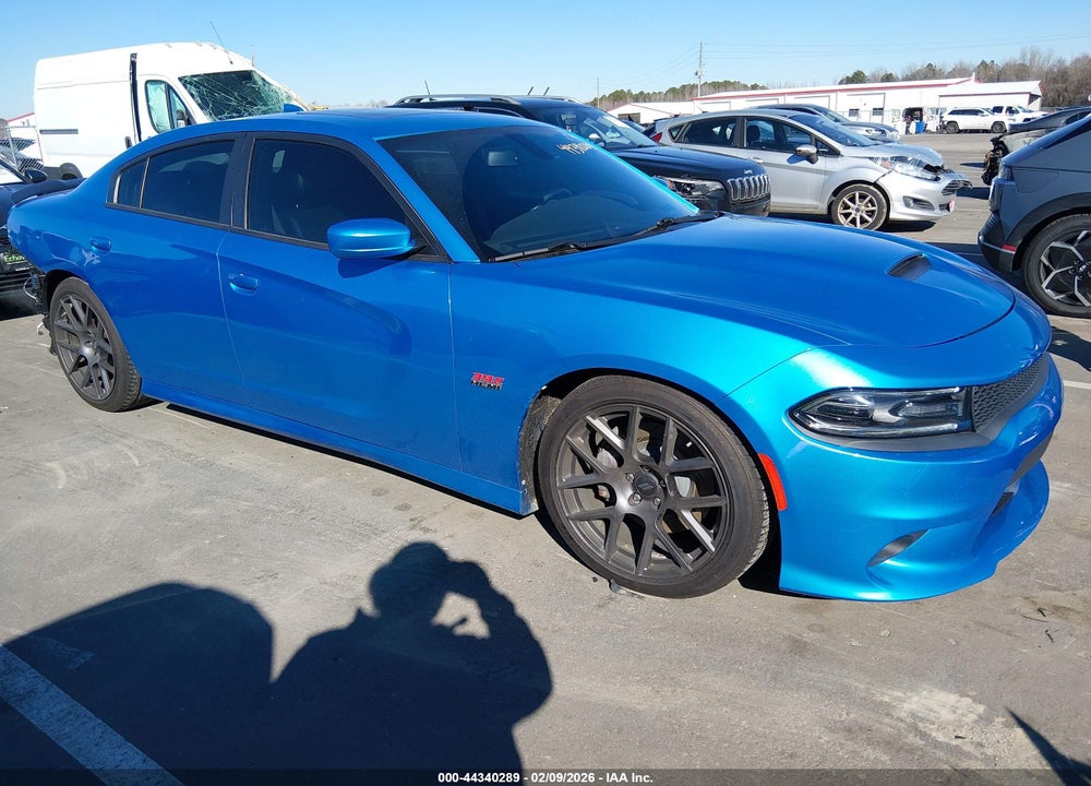 2018 DODGE CHARGER R/T SCAT PACK RWD VIN: 2C3CDXGJ9JH299045