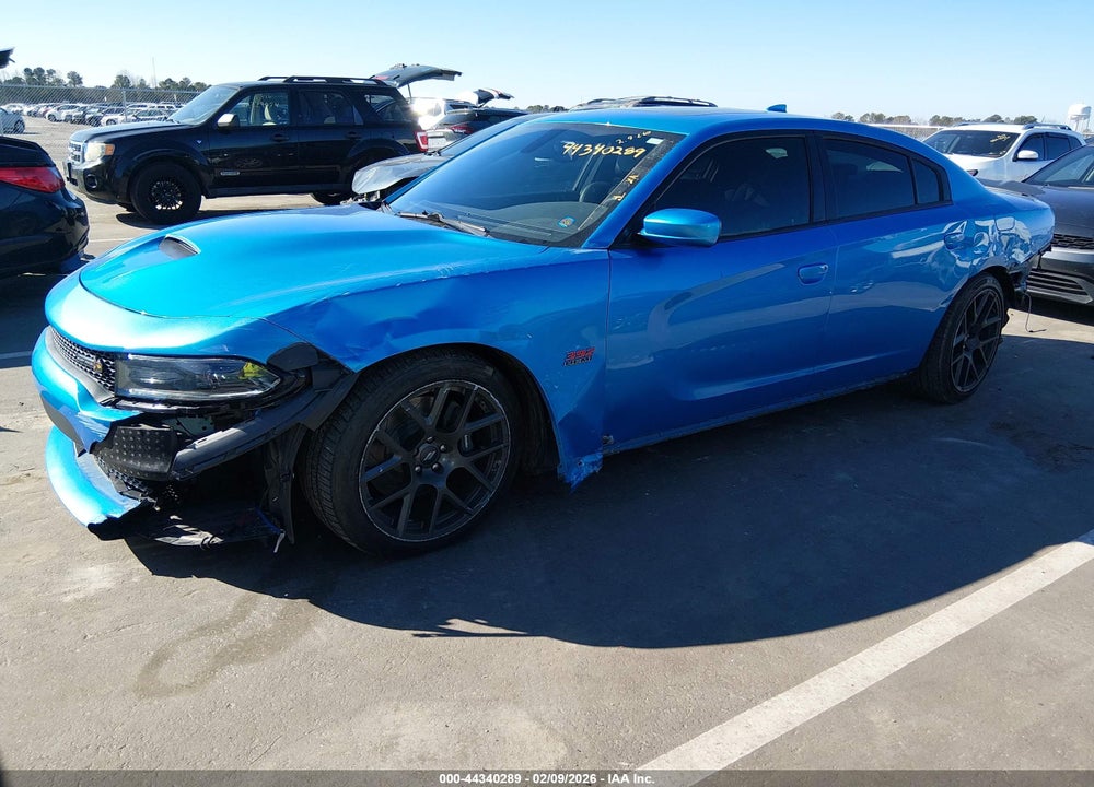 2018 DODGE CHARGER R/T SCAT PACK RWD VIN: 2C3CDXGJ9JH299045